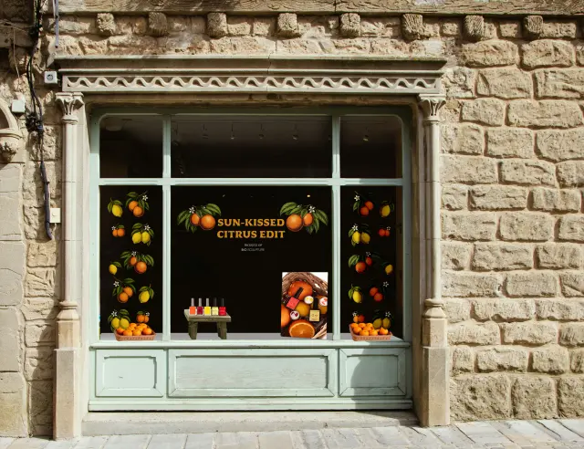 Window Display Mock Ups — Sun Kissed Edit